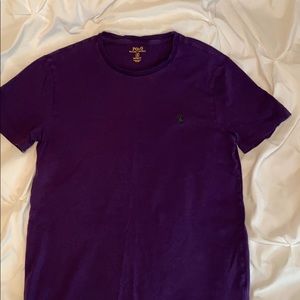 Men’s Polo Ralph Lauren t-shirt. Purple small